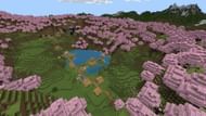 This is one of the coolest seeds you can set your base in (Image via Mojang Studios)